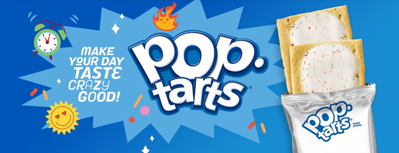 banner for pop-tarts